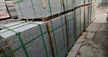 保山芝麻白地铺版 石材地铺石