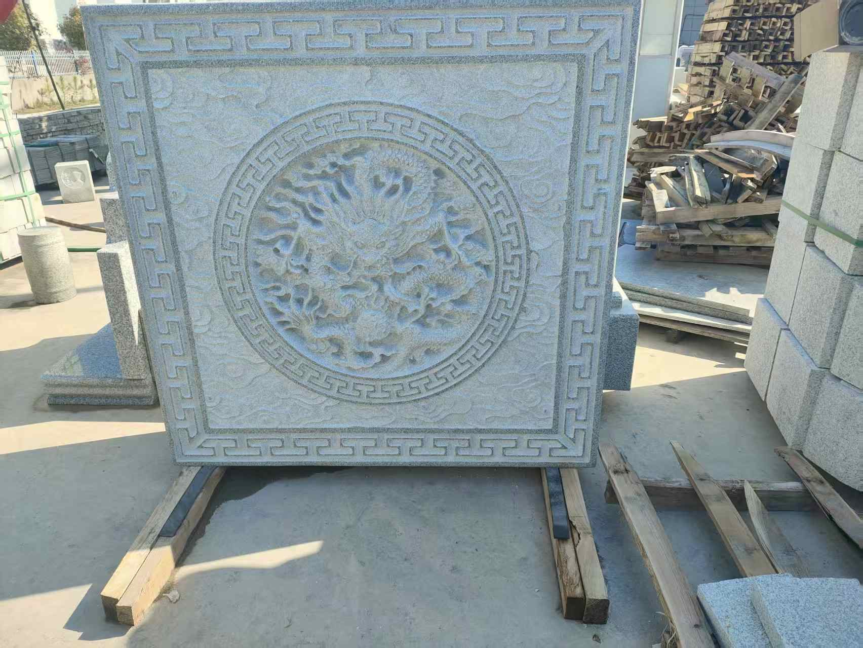 保山芝麻白芝麻灰别墅雕刻板