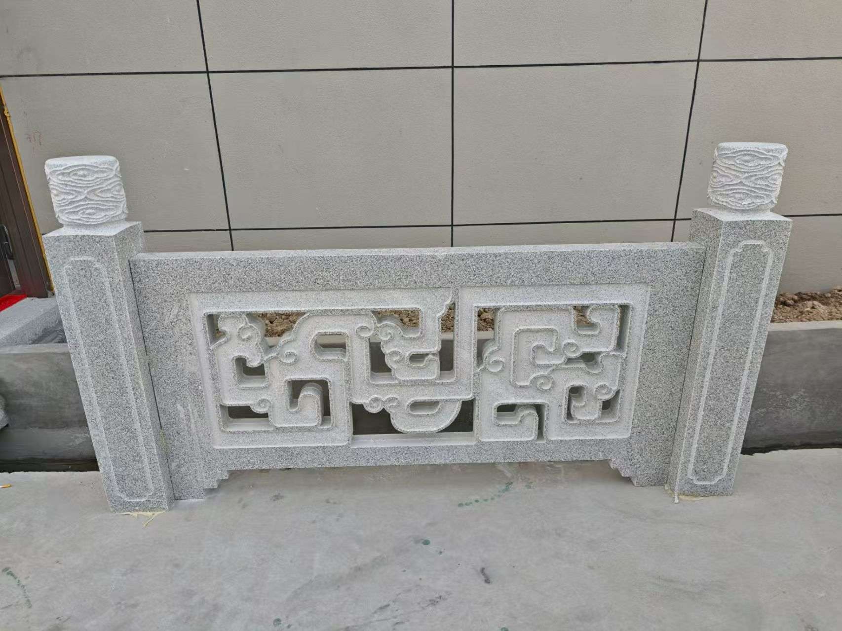 保山芝麻白河道栏杆 桥栏杆